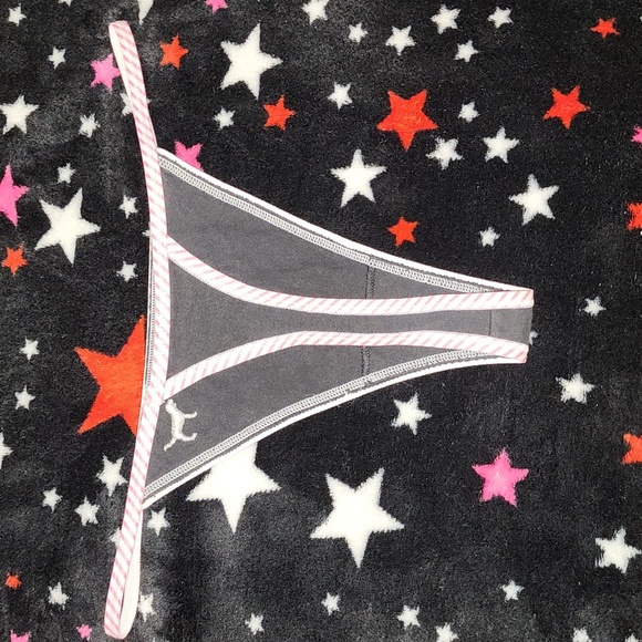 RARE VINTAGE VICTORIAS SECRET'S PINK THONGS SMALL - Picture 7 of 9